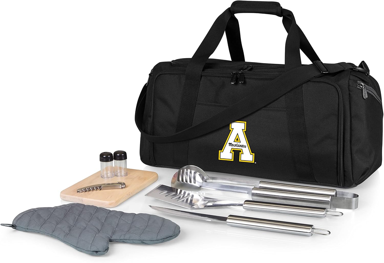 PICNIC TIME NCAA BBQ Kit Cooler Tote with Barbecue & Accessories