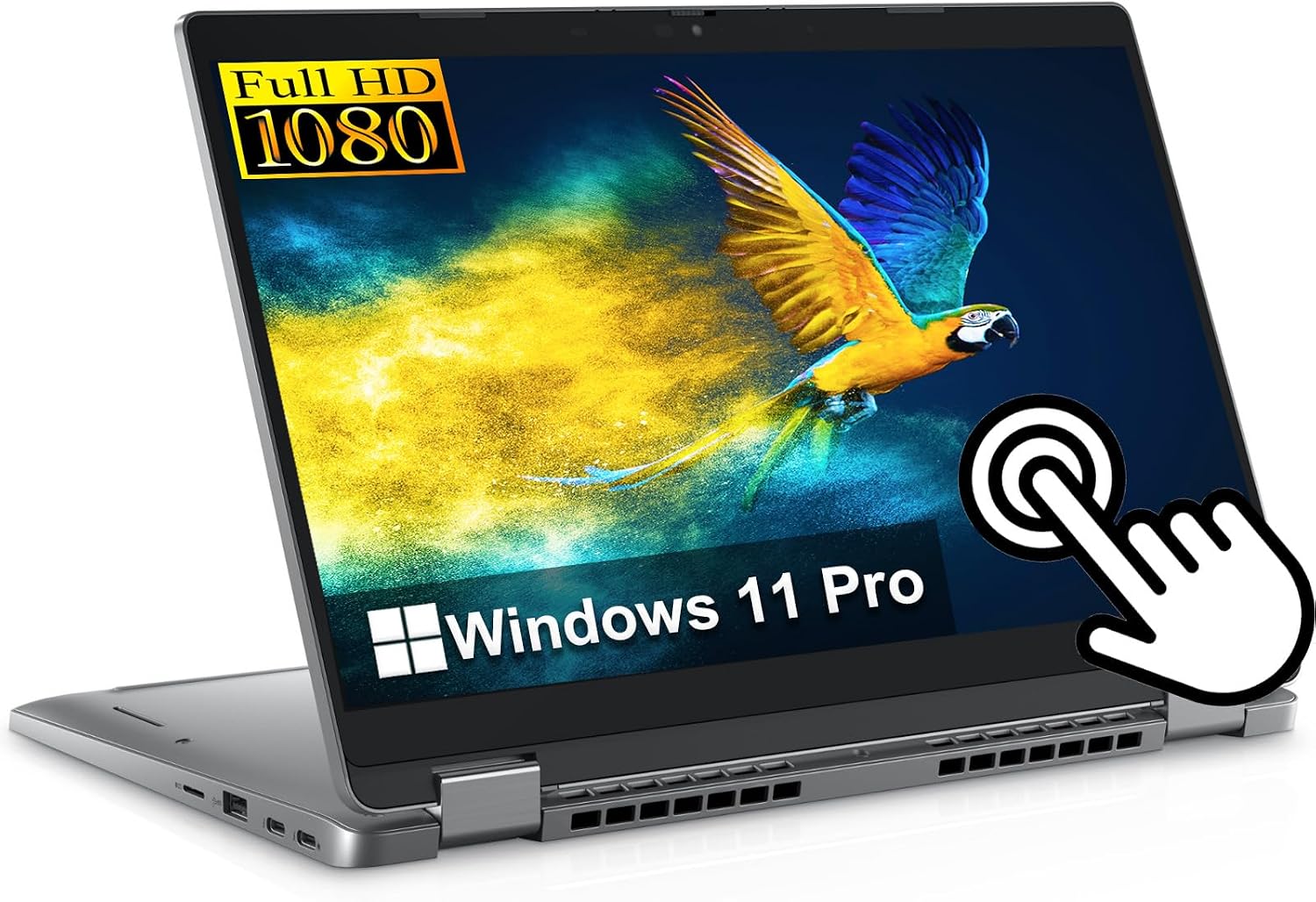 Dell Latitude 5330 2-in-1 Laptop, 13.3' Touchscreen Notebook, Full HD, Core i7-1265U, 32GB RAM,512GB SSD, 10 cores, 4.8 GHz, Windows 11 Pro(Renewed)