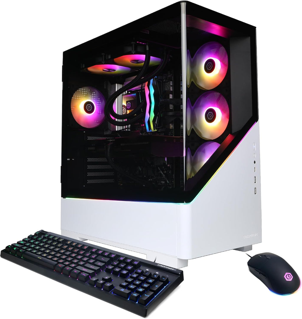 CyberPowerPC Gamer Xtreme VR Gaming PC, Intel Core Ultra 9 285, GeForce RTX 5070 Ti 16GB, 32GB DDR5, 2TB PCIe 4.0 SSD, WiFi Ready & Windows 11 Home (GXiVR8720A26)