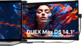 New Mobile Pixels Duex Max DS Portable Monitor, 14.1' FHD 1080P IPS Ultra Slim Laptop Screen Extender, USB A/USB C/HDMI Plug and Play Laptop Monitor, Windows/Mac/Android/Switch Compatible