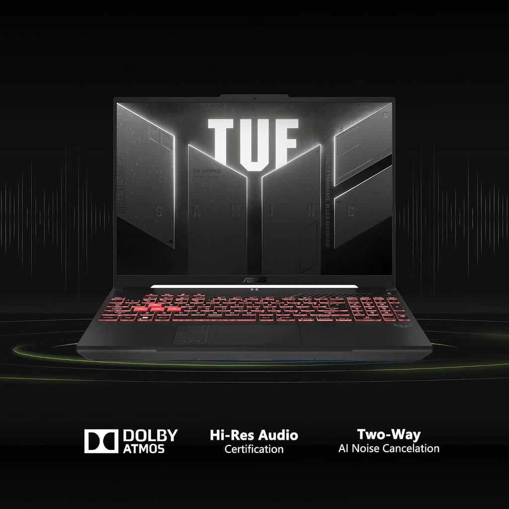 ASUS TUF A16 Gaming Laptop | 16' WUXGA IPS 144Hz | AMD 6-Core Ryzen 7 7445HS | 64GB DDR5 1TB SSD | NVIDIA GeForce RTX 4050 (194 AI Tops) | Backlit Keyboard USB 4 Wi-Fi 6 Win11 w/DLCA Accessory