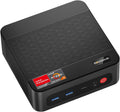 BOSGAME P4 Ultra Mini PC Gaming, Ryzen 7 7730U, 16GB RAM 1TB NVMe SSD Mini Computers, Dual 2.5G LAN, Wi-Fi 6E, BT5.2, 4K Triple Display HDMI | DP | Type-C, Home Office Business