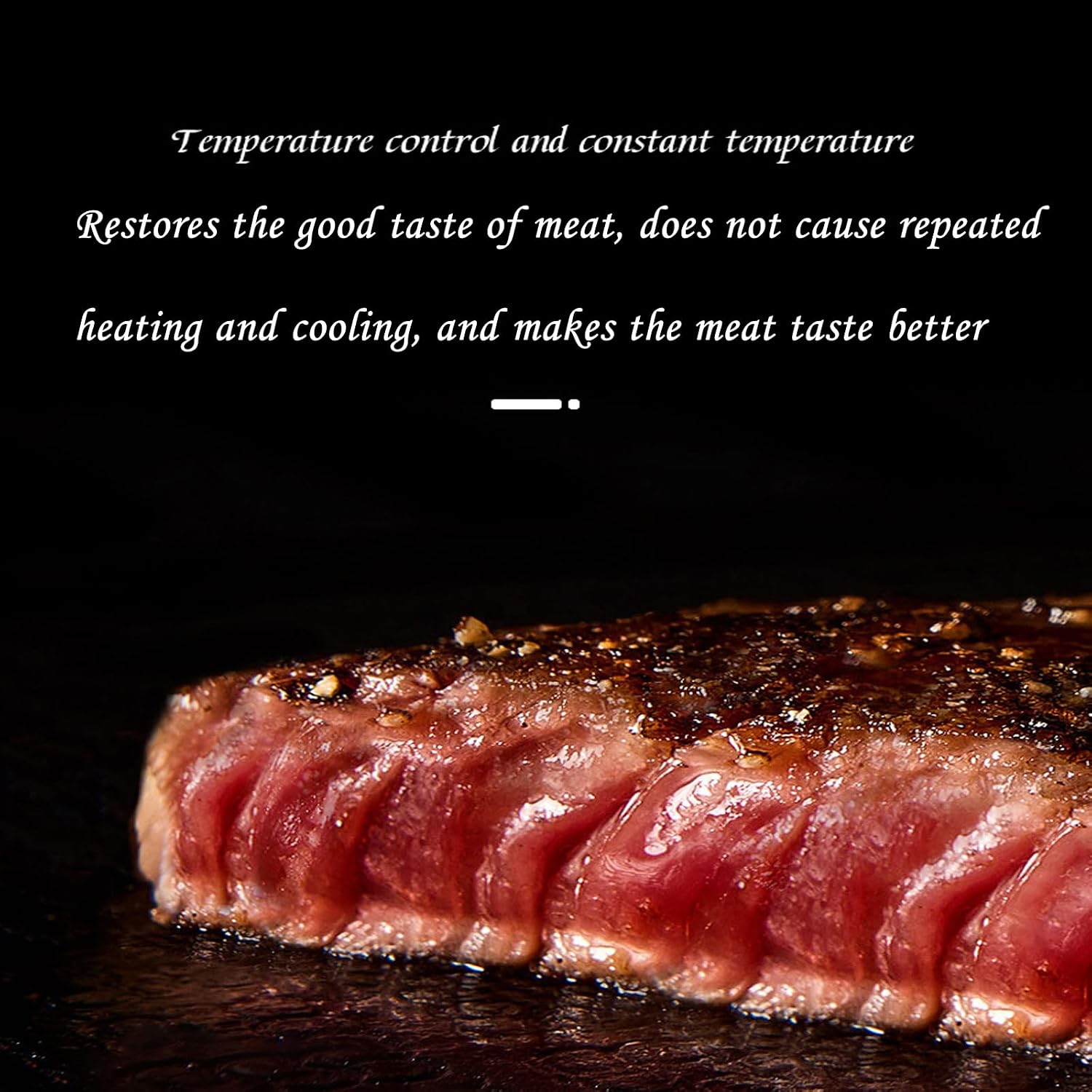 Electric Indoor Grill, Serves 3, Non-Stick Easy-Clean Plates, Floating Hinge for Thicker Foods, 900 Watt, Black