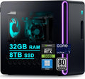 Dell Alienware Aurora ACT1250 Gaming Desktop Intel 20-core Ultra 7 Series 2 265F 32GB DDR5 8TB SSD GeForce RTX 5080 16GB GDDR7 DLSS4 (Up to 1801 Tops) WiFi7 1000W PSU for Gaming AI PC Win11Pro