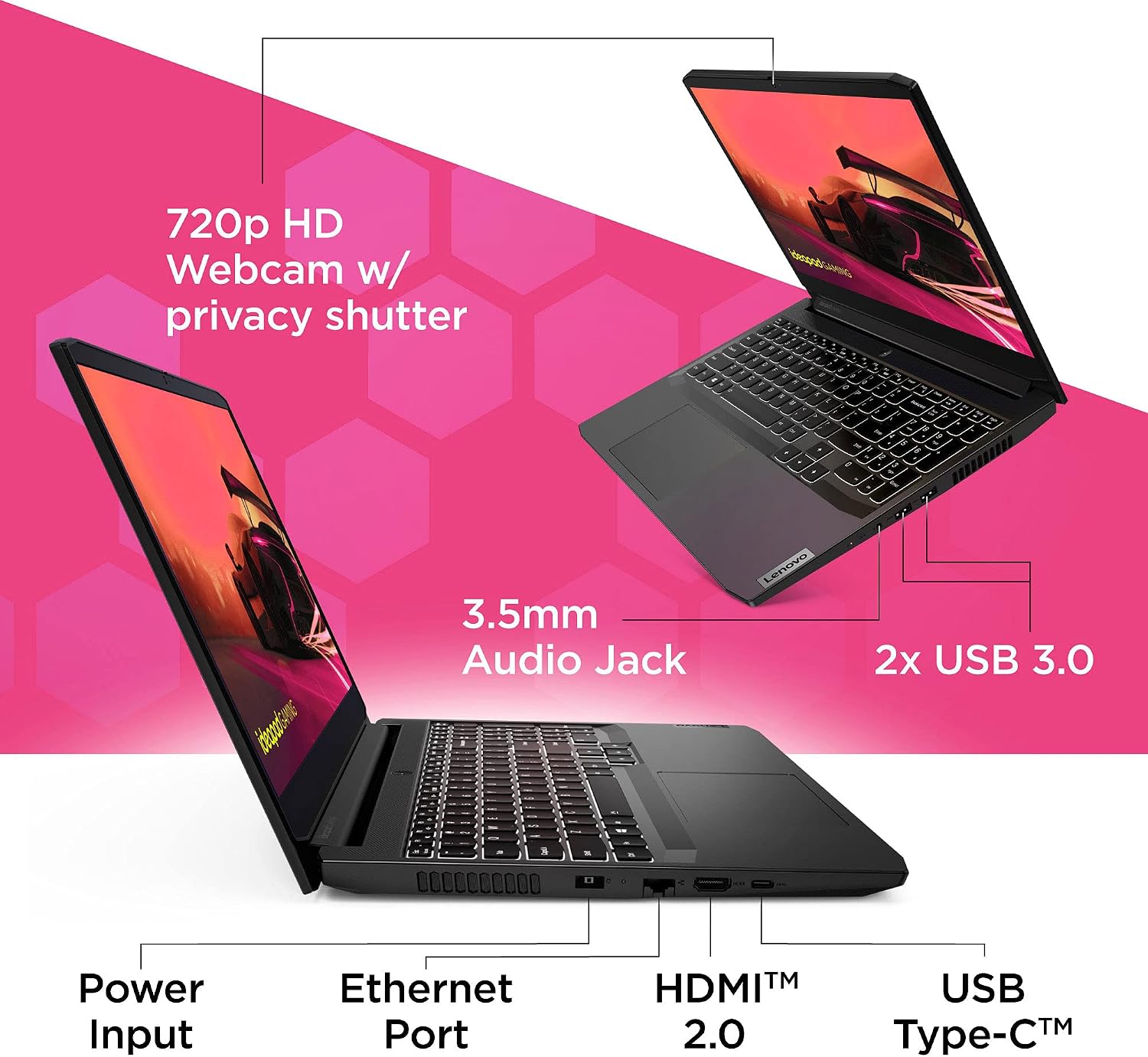 Lenovo - 2021 - IdeaPad Gaming 3 - Laptop Computer - 15.6' FHD Display -120Hz - AMD Ryzen 5 5600H - 8GB RAM - 256GB Storage - NVIDIA GeForce GTX 1650 - Windows 11 Home