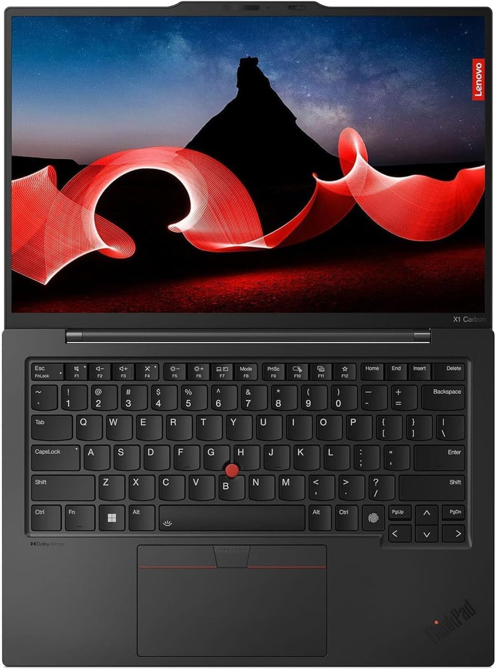 Lenovo Gen 13 ThinkPad X1 Carbon Touchscreen Laptop with Intel Ultra 7 255U Processor, 14' WUXGA 100% sRGB, 32GB DDR5 RAM, 2TB NVMe Performance SSD, FHD+ IR+ RGB Camera, and Windows 11 Pro