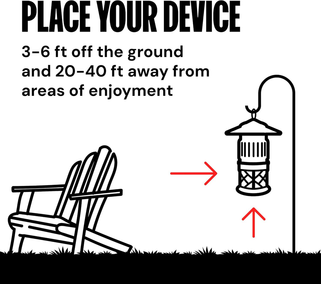 DynaTrap DT1050-TUNSR 1/2 Acre Mosquito & Flying Insect Trap, Mosquito Trap Kills Gnats, Flies, Bug Zapper Alternative, Tungsten