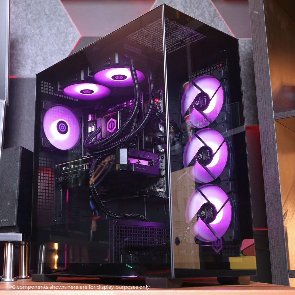 CyberPowerPC Gamer Xtreme Gaming PC, AMD Ryzen 9 9900X 4.4GHz, GeForce RTX 5070 12GB, 32GB DDR5, 1TB PCIe 4.0 SSD, WiFi Ready & Windows 11 Home (GXiVR8080A41)