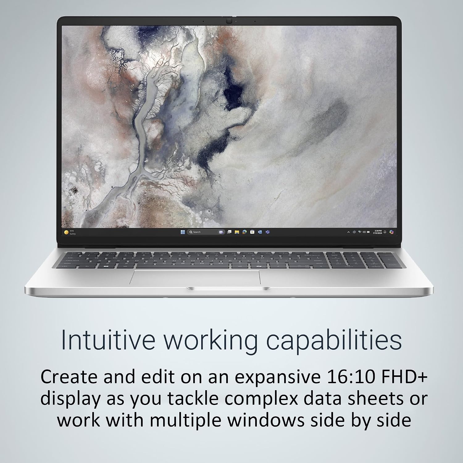 Dell Pro 16 (Next Gen Latitude 3550) Business AI PC Laptop (16' FHD+ Anti-Glare, Intel 12-Core Ultra 7 255U, 32GB DDR5, 1TB SSD) 1080p IR Webcam, Backlit, Thunderbolt 4, Wi-Fi 6E, Win 11 Pro, Sliver