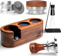 Breville Espresso Machine Accessories Kit 54mm Tamping Station WDT Tool Portafilter Funnel Calibrated Tamper Puck Screen and Distribution Tool