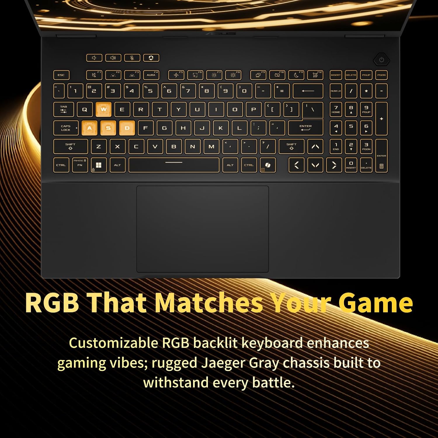 ASUS TUF F16 Gaming Laptop - 16' FHD+ 165Hz Display 300 nits, Intel 16 Core i7-14650HX, NVIDIA GeForce RTX 5060, Windows 11 Pro, WiFi 6E, Backlit Keyboard (32GB DDR5 RAM | 2TB SSD)