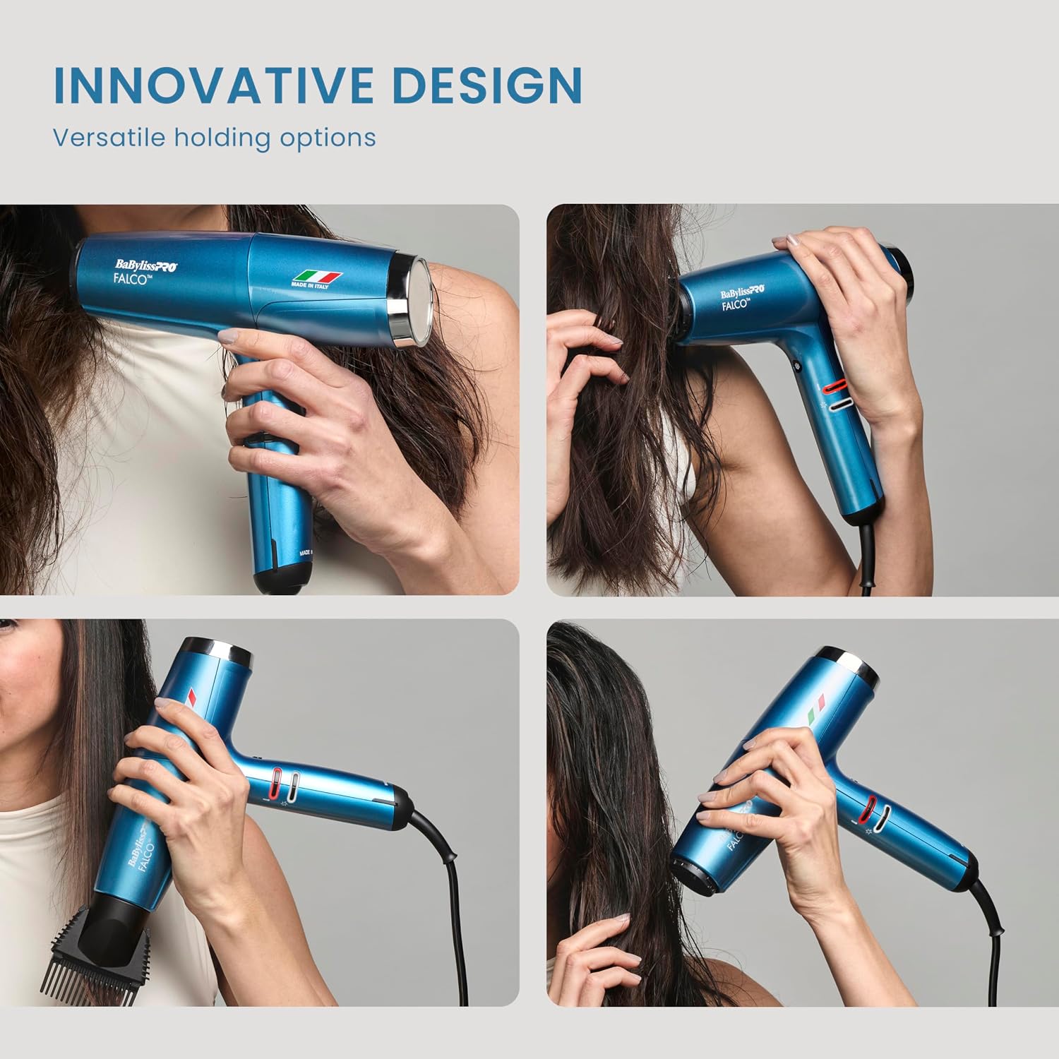 BaBylissPRO® Nano Titanium™ Professional Italian High-Speed Falco Hair Dryer - 2000 watts and Ionic