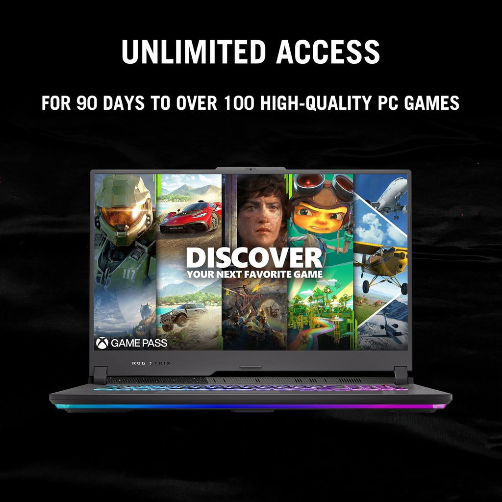 ASUS ROG Strix G17 (2023) Gaming Laptop, 17.3â€ QHD 240Hz, GeForce RTX 4070, AMD Ryzen 9 7945HX, 16GB DDR5, 1TB PCIe SSD, Wi-Fi 6E, Windows 11, G713PI-DS94 Eclipse Gray