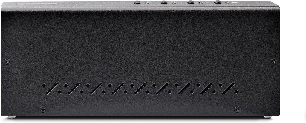 StarTech.com 4-Port Dual-Monitor DisplayPort KVM Switch, 4K 60Hz, 2X USB 5Gbps Hub Ports, 2X USB 2.0 HID Ports, Hotkey and Push-Button Switching, TAA Compliant (P4DD46A2-KVM-SWITCH)