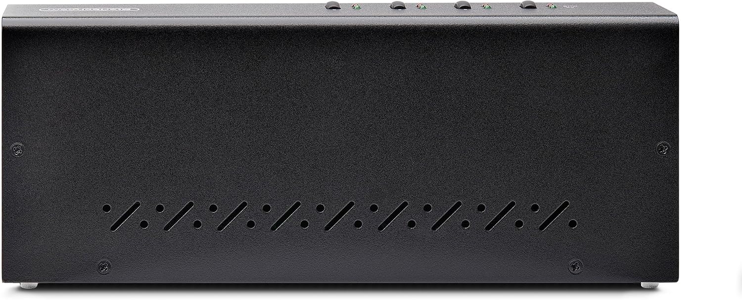 StarTech.com 4-Port Dual-Monitor DisplayPort KVM Switch, 4K 60Hz, 2X USB 5Gbps Hub Ports, 2X USB 2.0 HID Ports, Hotkey and Push-Button Switching, TAA Compliant (P4DD46A2-KVM-SWITCH)