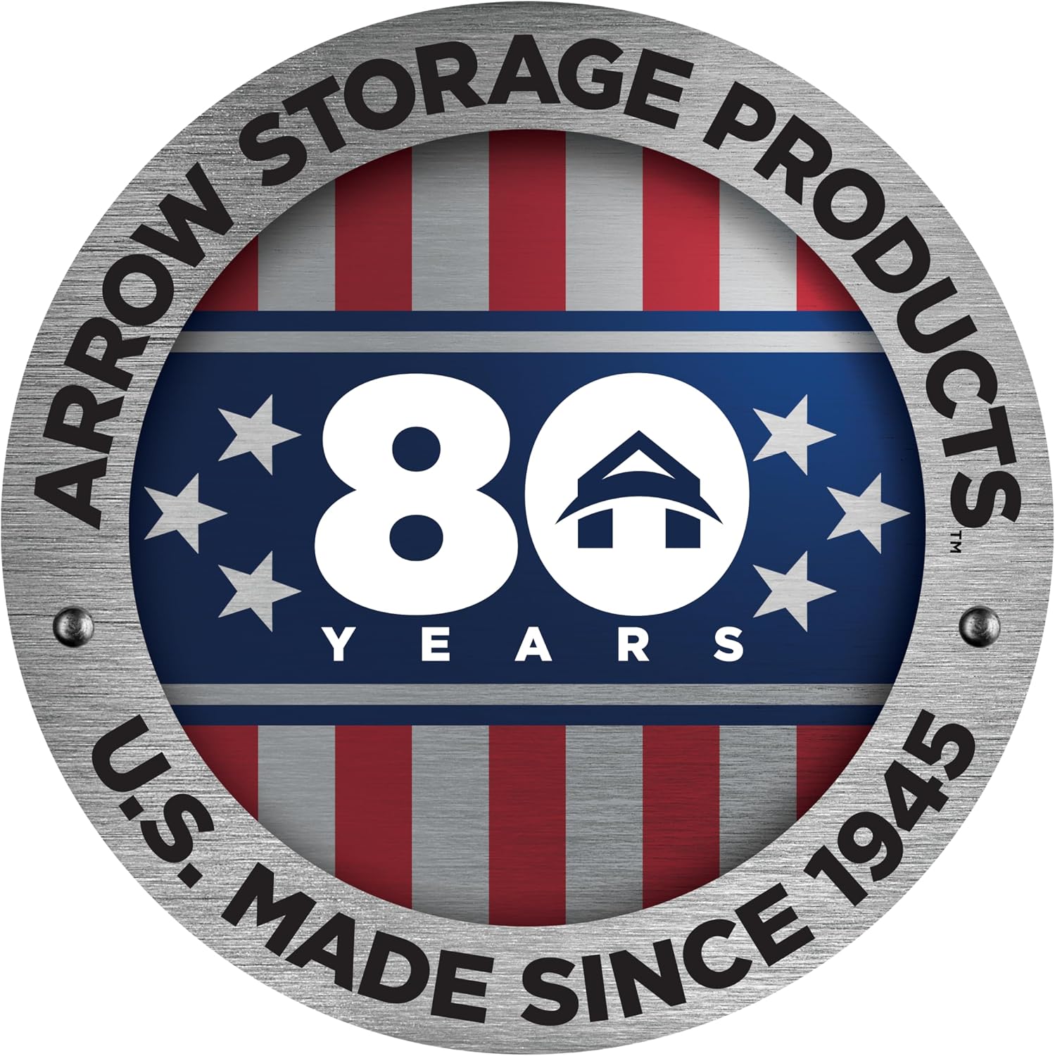 Arrow Yardsaver 4' x 10' Galvanized Steel Outdoor Storage Shed with Sloped Roof and Double-Door Entry, UV-Resistant Steel Floorless Compact Storage Shed, Charcoal