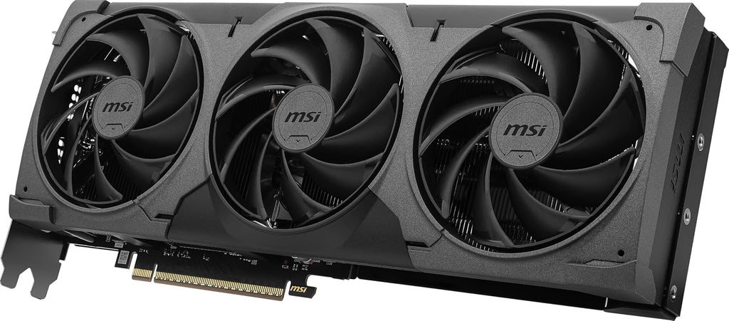 msi Gaming RTX 5070 Ti 16G Ventus 3X PZ OC Black Graphics Card (16GB GDDR7, 256-bit, Extreme Performance: 2482 MHz, DisplayPort x 3 2.1a, HDMI 2.1b, NVIDIA Blackwell Architecture)