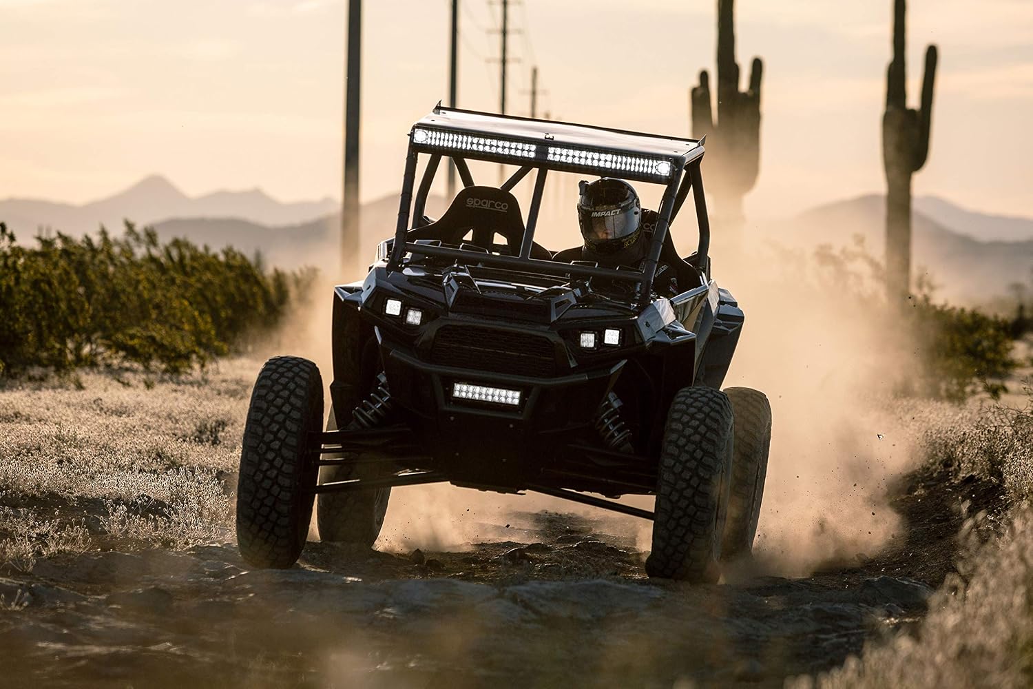 Rigid 290413 Adapt E-Series Led Light Bar 50 Inch - Has Built in GPS Guided Adapt Mode Lighting or All On 3 Optic Zone - Scene, Driving, Spot Beams.