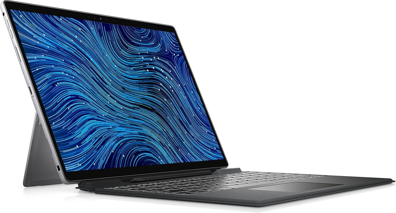 Dell Latitude 7320 Detachable Detachable 2-in-1 Laptop Tablet Touch | 13' 1920x1280 FHD+ | Core i7-1180G7-512GB SSD Hard Drive - 16GB RAM | 4 cores @ 4.6 GHz Win 11 Pro Black (Renewed)