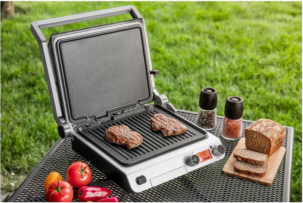 Sencor Contact Grill Non-stick grill plates of 3rd Generation with integrated heating spiral