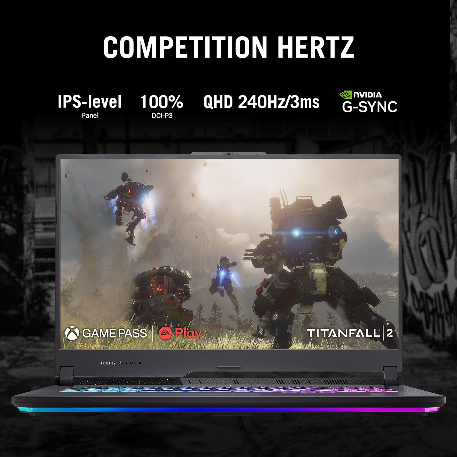 ASUS ROG Strix G17 (2023) Gaming Laptop, 17.3â€ QHD 240Hz, GeForce RTX 4070, AMD Ryzen 9 7945HX, 16GB DDR5, 1TB PCIe SSD, Wi-Fi 6E, Windows 11, G713PI-DS94 Eclipse Gray