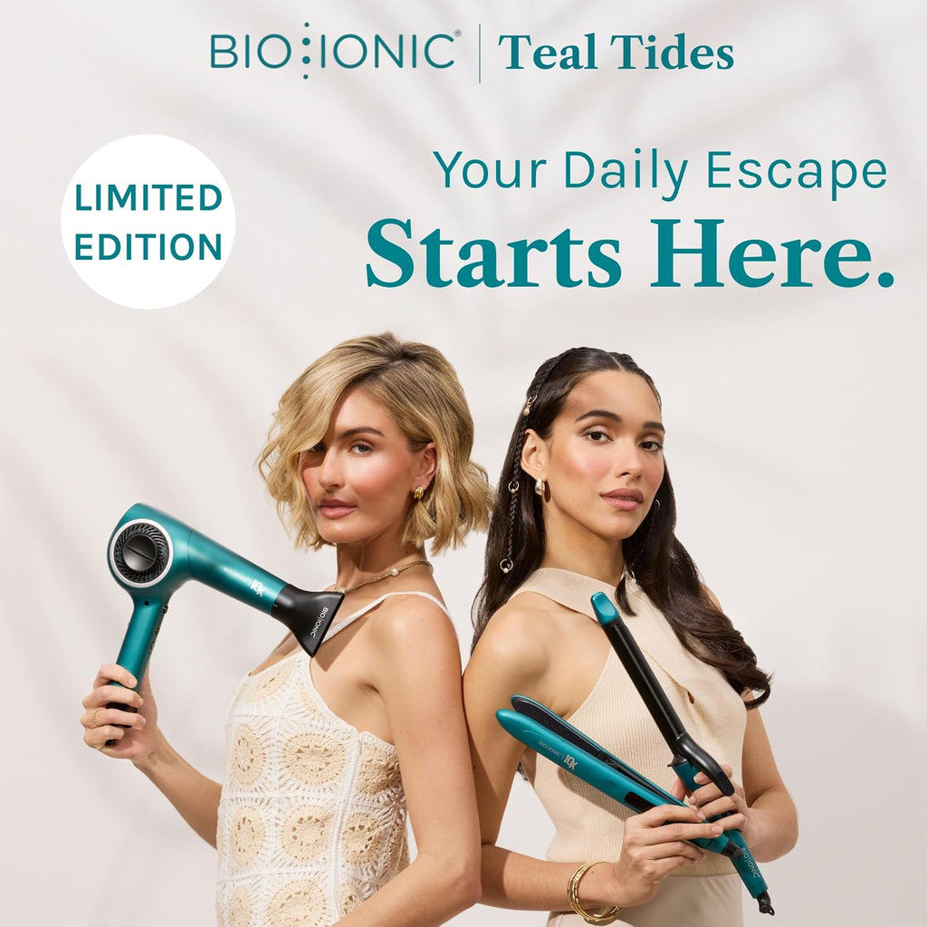 Bio Ionic 10X Ultralight Speed Hair Dryer, Blow Dryer with Adjustable Heat & Speed, Memory Function, Professional Hair Styling Tool for Fast, Frizz-Free Hairstyles