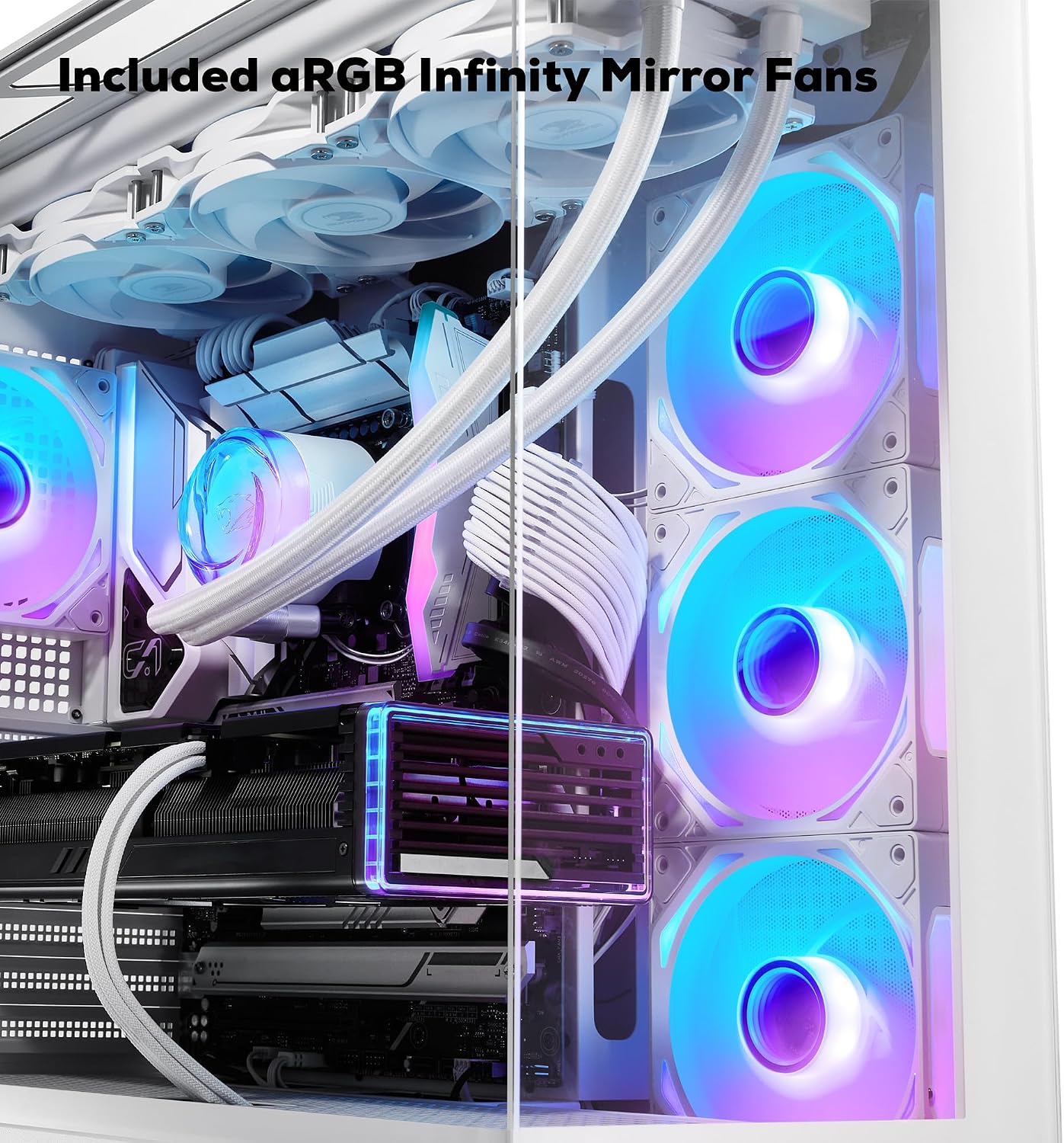 iBUYPOWER Element Pro White Gaming PC Desktop Computer Intel Core i9 14900KF CPU, NVIDIA GeForce RTX 5070Ti 16GB GPU, 32GB DDR5 RGB RAM, 1TB NVMe SSD, Windows 11 Home, Keyboard, Mouse - EPWI9N57T01