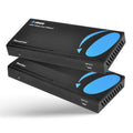 OREI HDMI Over Ethernet Extender up to 230 Feet – 4K@60Hz with Bi-Directional IR, PoC, – 4K HDMI Extender Over Ethernet with HDBaseT Technology for Near Zero Latency