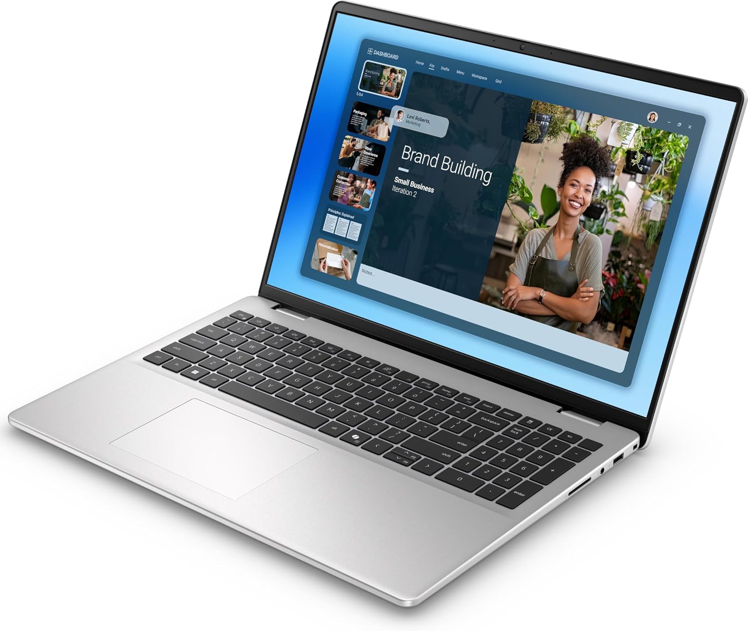 Dell 16 DC Laptop, 16' WUXGA IPS Touchscreen, Core 5 120U 10-Core, Intel Graphics, 8GB DDR5 512GB SSD, Backlit Keyboard, Wi-Fi 6E, 1080p FHD Camera, Win11 Home