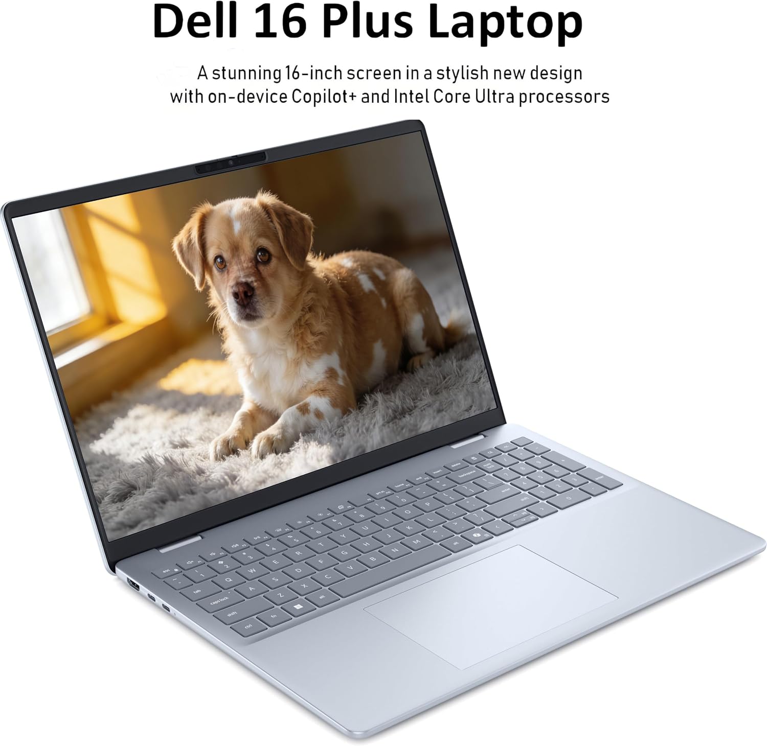 Dell 16 Plus AI Powered Laptop, Intel Ultra 9-288V, 32GB DDR5 RAM, 1TB PCIe SSD, Windows 11 Home