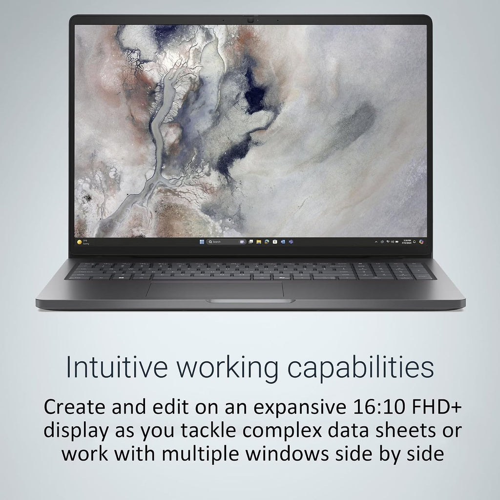 Dell Pro 16 (Next Gen Latitude 3550) Business Laptop (16' FHD+ Touchscreen, Intel 10-Core 7 150U, 16GB DDR5, 512GB SSD), IR Webcam, Backlit, Thunderbolt 4, Wi-Fi 6E, Win 11 Pro, Magnetite, PC16250