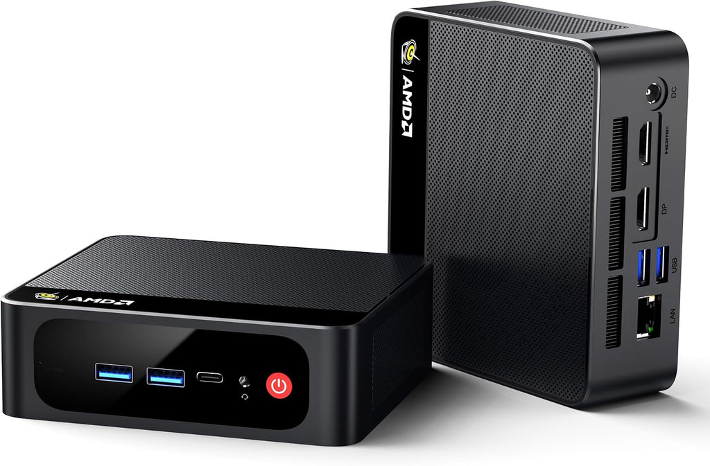 Beelink SER5 Mini PC with AMD Ryzen 5 5625U (6C/12T, 7 CUs GPU 1800MHz), 16GB 3200MHz DDR4 500GB SSD, Mini Desktop Computers Support 2.5 Inch HDD Expend/4K Output/2.5G LAN/WiFi 6/BT5.4 Home/Office