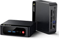 Beelink SER5 Mini PC with AMD Ryzen 5 5625U (6C/12T, 7 CUs GPU 1800MHz), 16GB 3200MHz DDR4 500GB SSD, Mini Desktop Computers Support 2.5 Inch HDD Expend/4K Output/2.5G LAN/WiFi 6/BT5.4 Home/Office