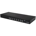 StarTech.com 8 Port 1U Rackmount USB KVM Switch Kit with OSD and Cables - Rack mount KVM - VGA KVM Switch - 8 Port KVM Switch, TAA (SV831DUSBUK)