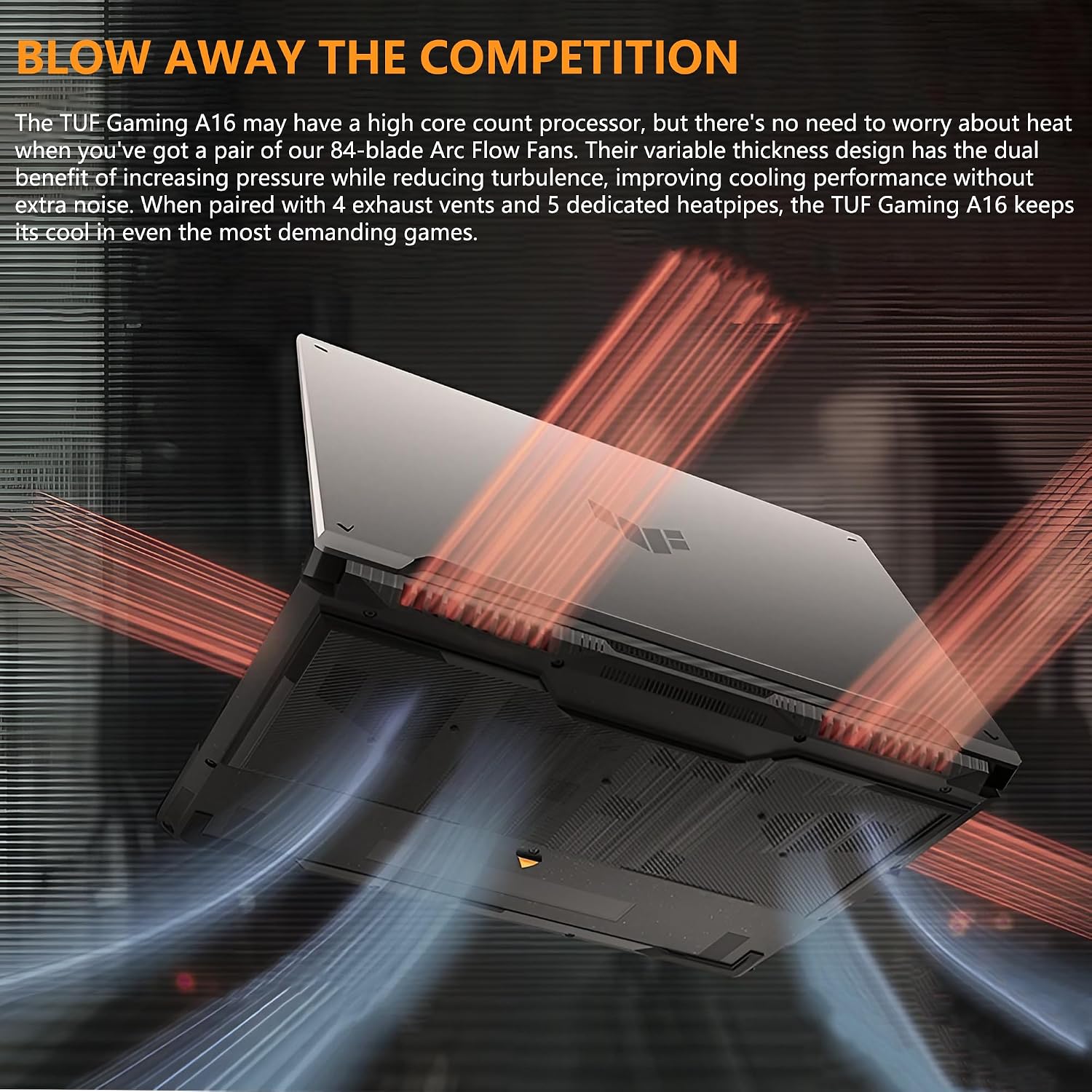 ASUS TUF A16 Gaming Laptop | 16' WUXGA IPS 144Hz | AMD 6-Core Ryzen 7 7445HS | 16GB DDR5 1TB SSD | NVIDIA GeForce RTX 4050 (194 AI Tops) | Backlit Keyboard USB 4 Wi-Fi 6 Win11 w/DLCA Accessory