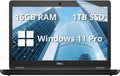 Dell Latitude 5490 14' FHD Business Laptop, Intel i5-8350U Processor, 16GB RAM, 1TB PCIe SSD, ‎Intel UHD Graphics, Backlit Keyboard, HD Webcam, Win 11 Pro, Black(Renewed)