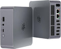 Beelink Mini PC AMD Ryzen 5 6600U, 24GB LPDDR5 500GB PCIE4.0 SSD, Mini Computer with AMD Radeon 660M, Dual LAN/Dual 4K Display/ USB3.2/ WiFi6/ BT5.2 / Home/Office/Gaming Micro PC