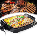 Electric grill, electric grill barbecue indoors, Portable Electric Smokeless Barbecue for Home Dinner,Household Nonstick Electric Griddle