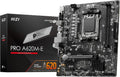 MSI PRO A620M-E Motherboard, Micro-ATX - Supports AMD Ryzen 7000 Series Processors, AM5 - DDR5 Memory Boost 6400+MHz/OC, 1 x PCIe 4.0 x16, 1 x M.2 Gen4