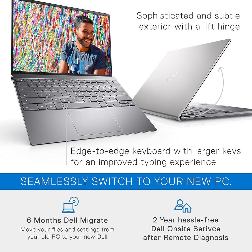 Dell Inspiron 13 5310, 13.3 inch QHD (Quad High Definition) Laptop - Thin and Light Intel Core i7-11370H, 16GB DDR4 RAM, 512GB SSD, NVIDIA GeForce MX450, Dell Services - Windows 10 Home