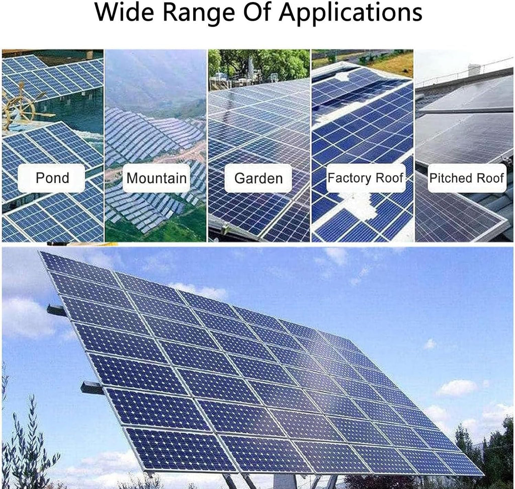 Solar Panel Electric Cleaning Brush, Water Fed Pole Brush for Solar Panels with Extension Rod,House Water Fed Pole Kit,Photovoltaic Panel Electric Cleaning Equipment(Mains+lithiumbatteryversion 5.5m)