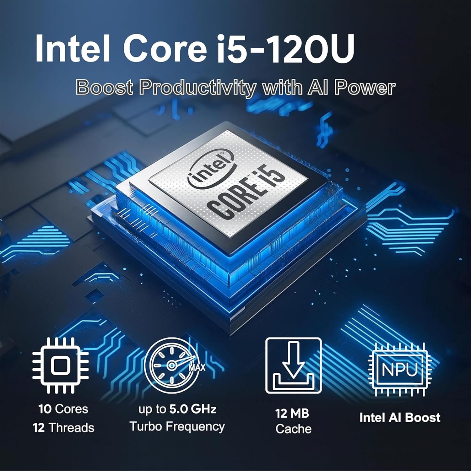 Oemgenuine Dell Pro 16(Next-gen Latitude 3550) 16' FHD+ Display Business Laptop, Intel 10 Core i5-120U, 32GB DDR5 RAM, 512GB SSD, WiFi 6E + BT, Backlit Keyboard, HD Webcam, RJ-45, Win 11 Pro