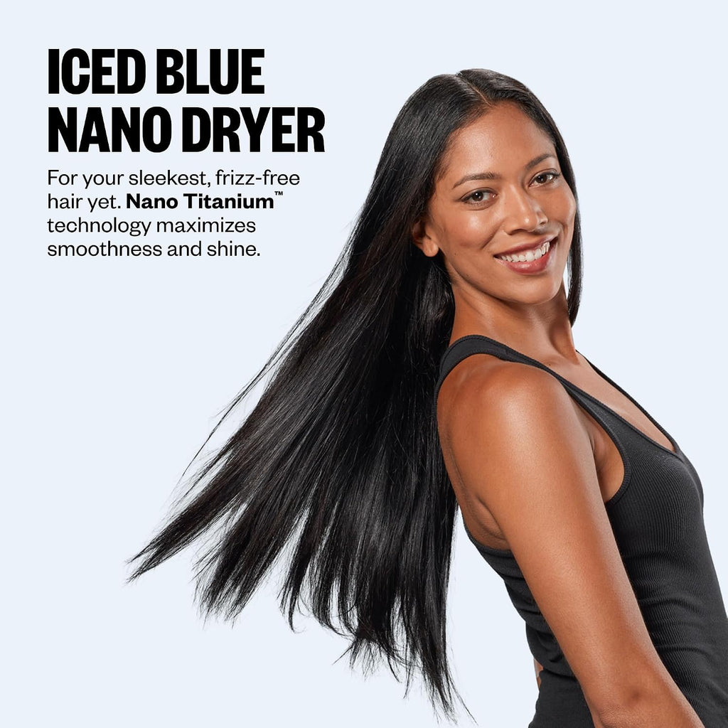 BaBylissPRO Nano Titanium Professional Nano Light Ionic Dual-Voltage Lightweight Hair Dryer