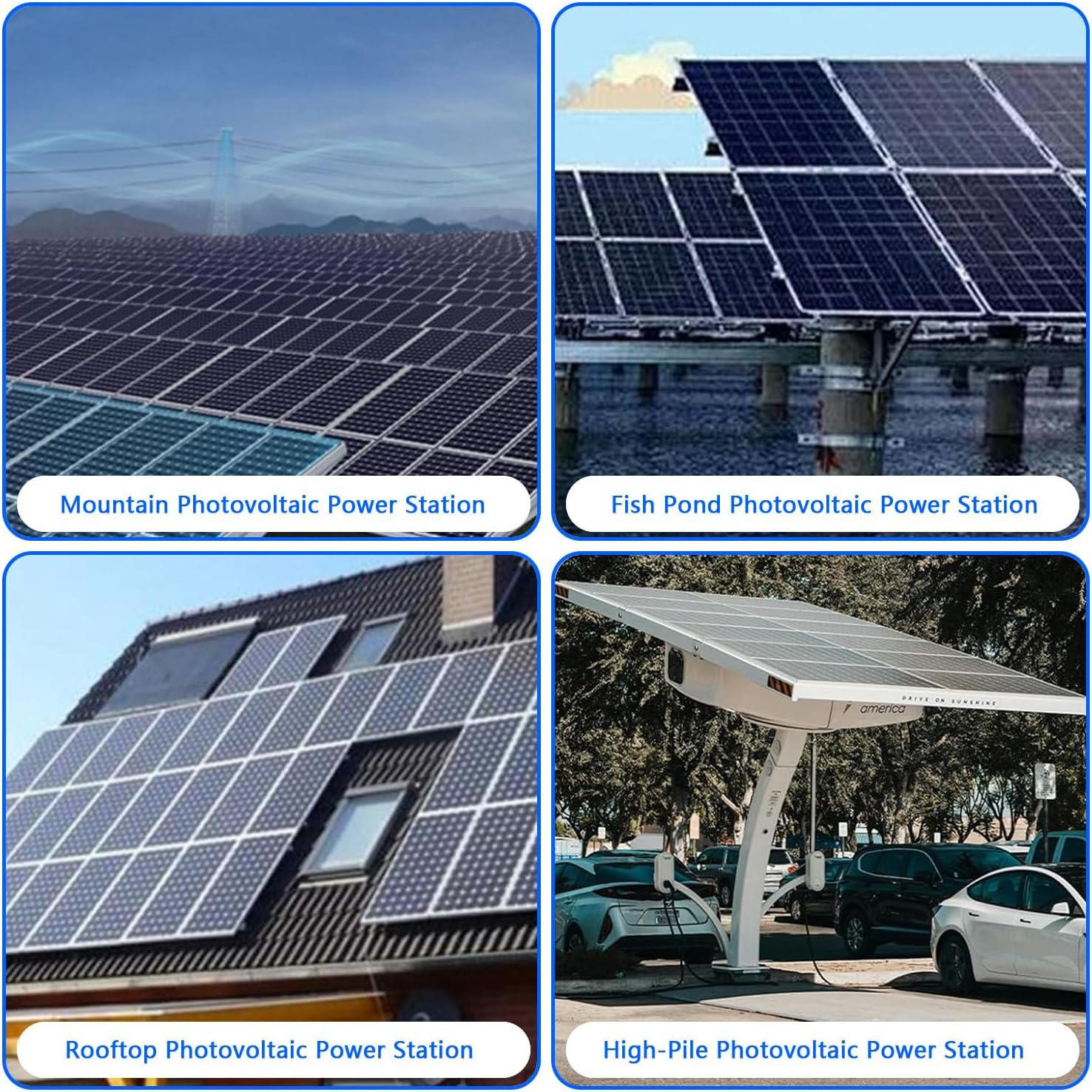 Electric Solar Panel Cleaning Tools, 60cm Roller Brush Head, Solar Photovoltaic Panel Cleaning Machine, Water Fed Pole Cleaning Kit,3.5M