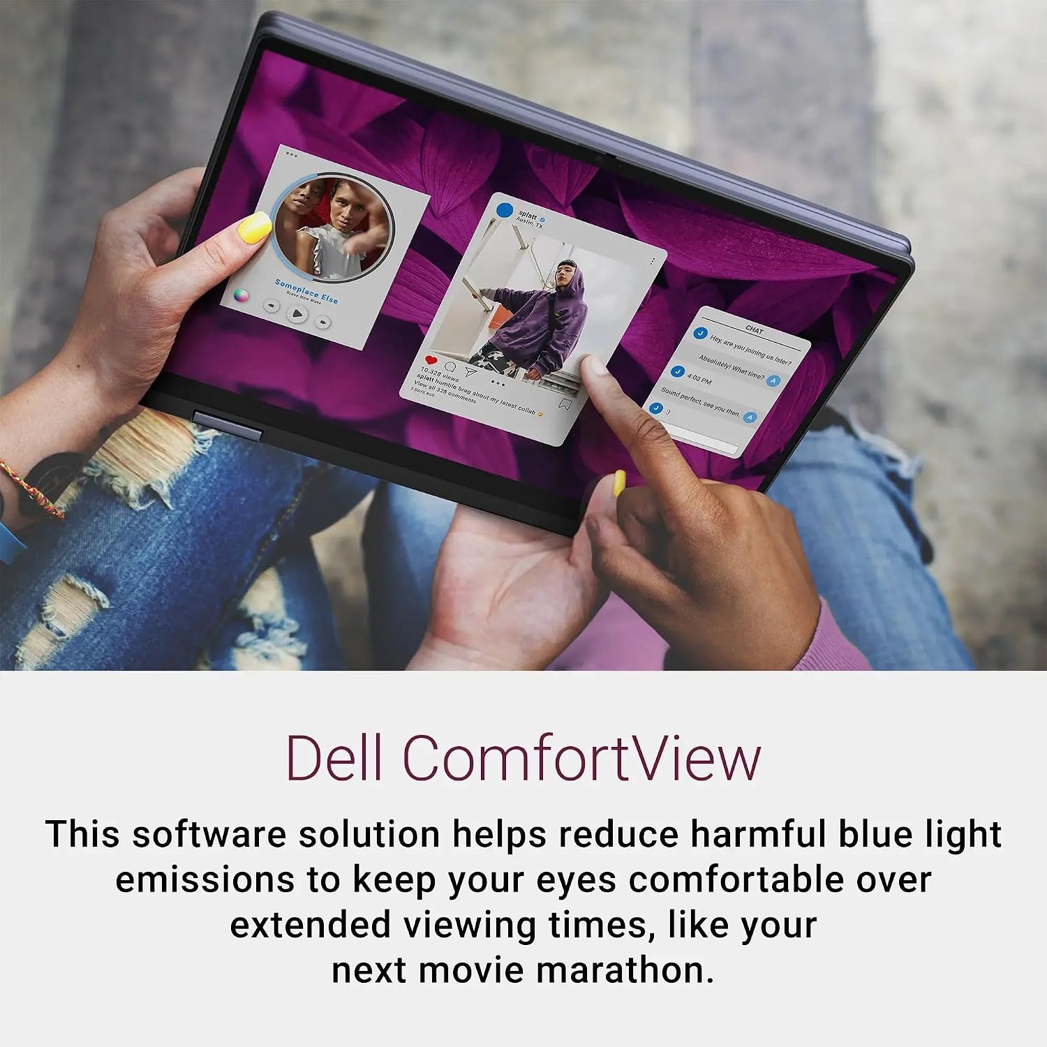 Dell 2026 Inspiron 14 7445 2-in-1 Business Laptop, 14.0' Touchscreen IPS FHD+ Display (AMD Ryzen 5 8640HS, 8GB DDR5, 512GB SSD, AI Copilot, Backlit KYB, Fingerprint, WiFi 6E, BT 5.3, Win 11 Home)