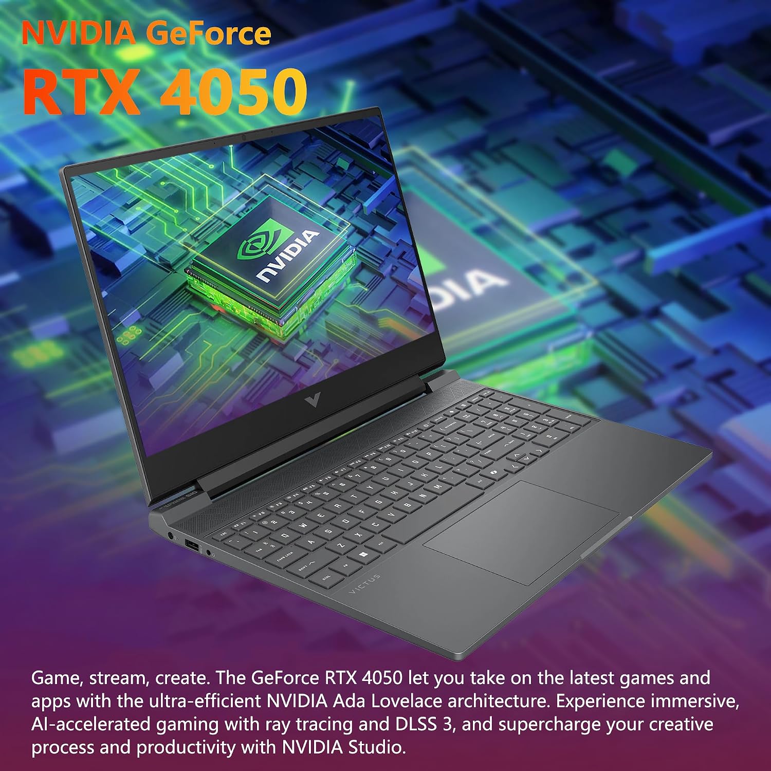 HP Victus Gaming Laptop | 15.6' FHD IPS 144Hz Anti-Glare | Intel 8-Core i5-13420H (>i7-12650H) | 64GB DDR4 1TB SSD | GeForce RTX 4050 6GB | Backlit Type-C WiFi 6 Fast Charge Win11 Pro w/DLCA Accessory