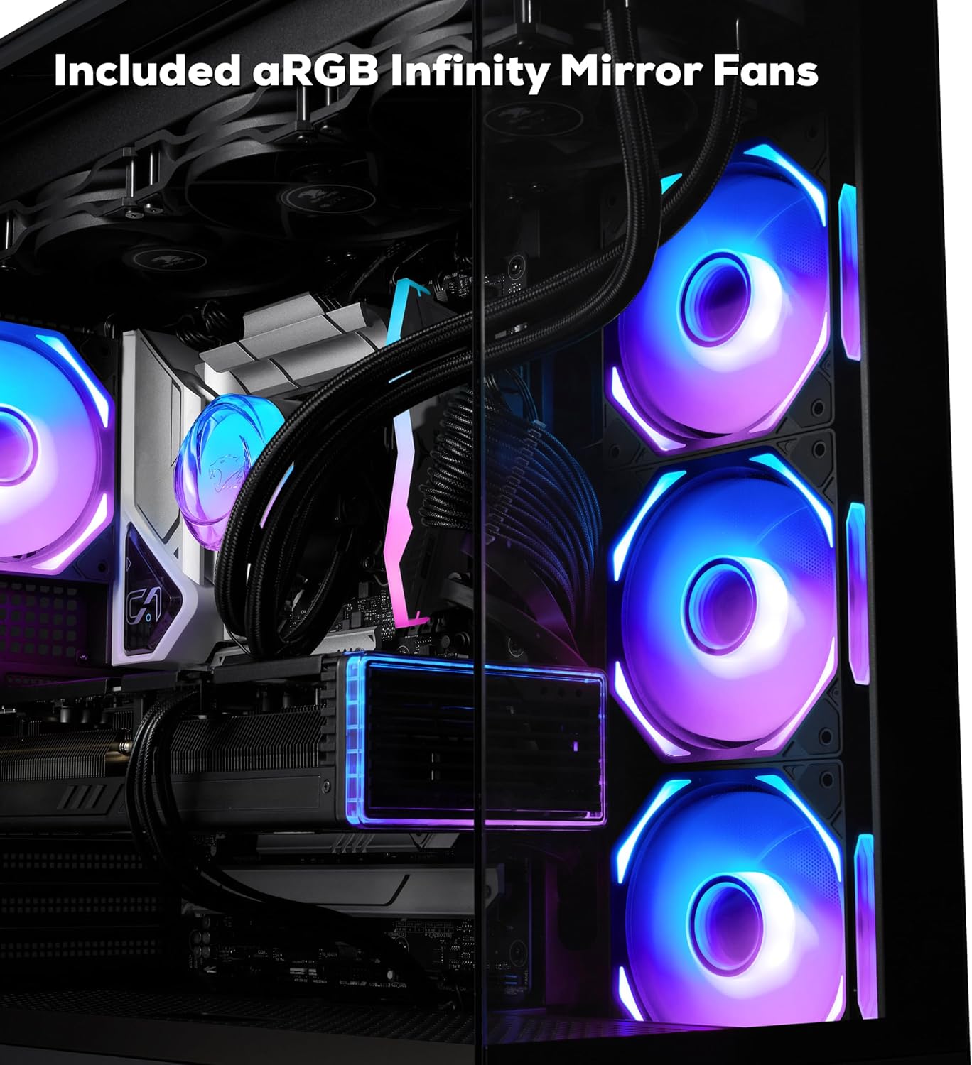 iBUYPOWER Element Pro Black Gaming PC Desktop Computer Intel Core i9 14900KF CPU, NVIDIA GeForce RTX 5070 12GB GPU, 32GB DDR5 RGB RAM, 2TB NVMe SSD, Windows 11 Home, Keyboard, Mouse - EPBI9N5701