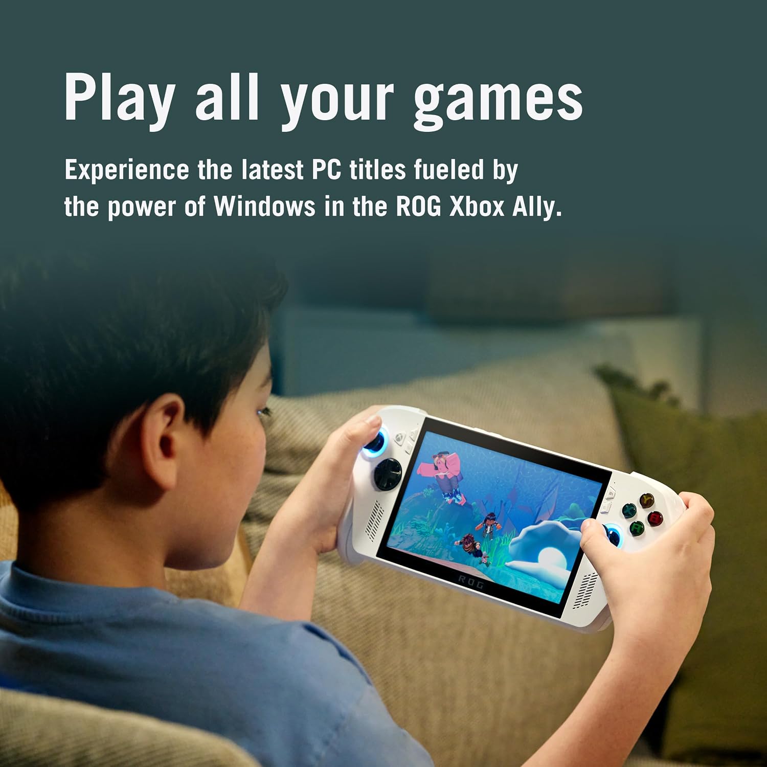 ASUS ROG Xbox Ally – 7' 1080p 120Hz Touchscreen Gaming Handheld, 3-month Xbox Game Pass Premium included, AMD Ryzen Z2 A, 16GB RAM, 512GB SSD, White