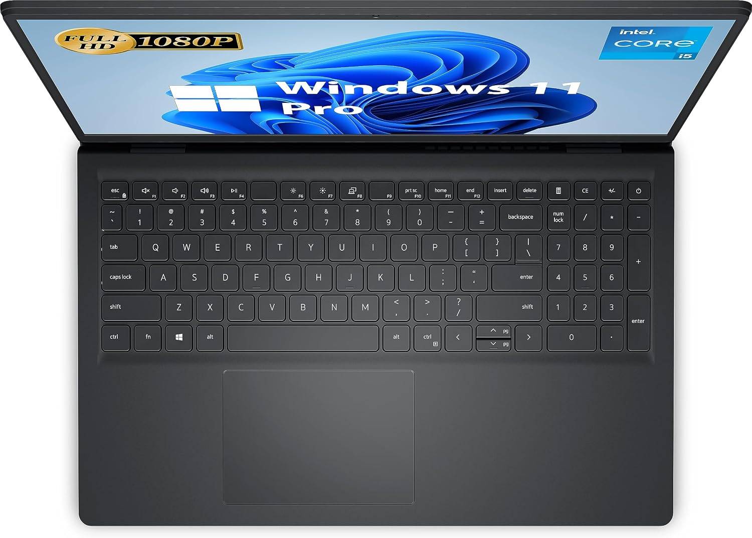 Dell 2024 Inspiron 15 Business Laptop, Free Microsoft Office 2021 with Lifetime License, 15.6' FHD 1920 x 1080, Intel Quad-Core i5-1135G7 2.4 GHz, 32GB DDR4 RAM, 1TB PCIe SSD, Windows 11 Pro, Black