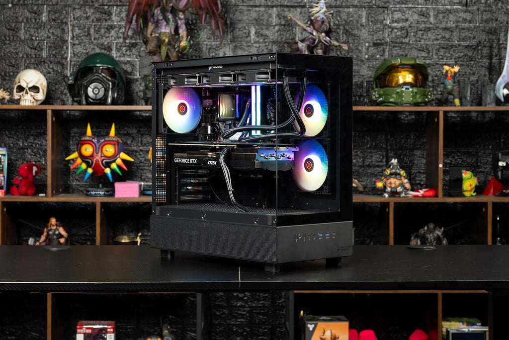 Skytech Gaming Azure 3 Gaming PC, AMD Ryzen 7 7800X3D 4.2GHz, NVIDIA RTX 5060 Ti 16GB VRAM, 1TB Gen4 NVMe SSD, 32GB DDR5 RAM 6000, 850W Gold ATX 3 PSU, 360 ARGB AIO, WI-FI 5, Windows 11, Desktop